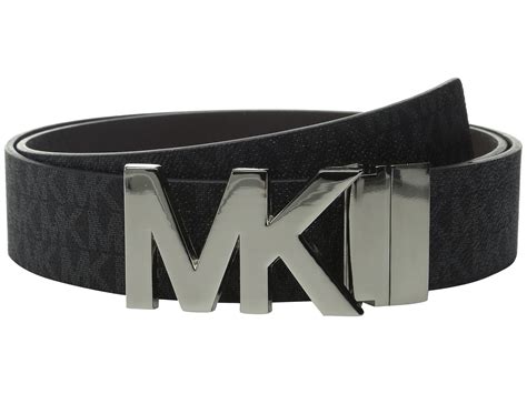 black michael kors belt for men|Michael Kors reversible belt men's.